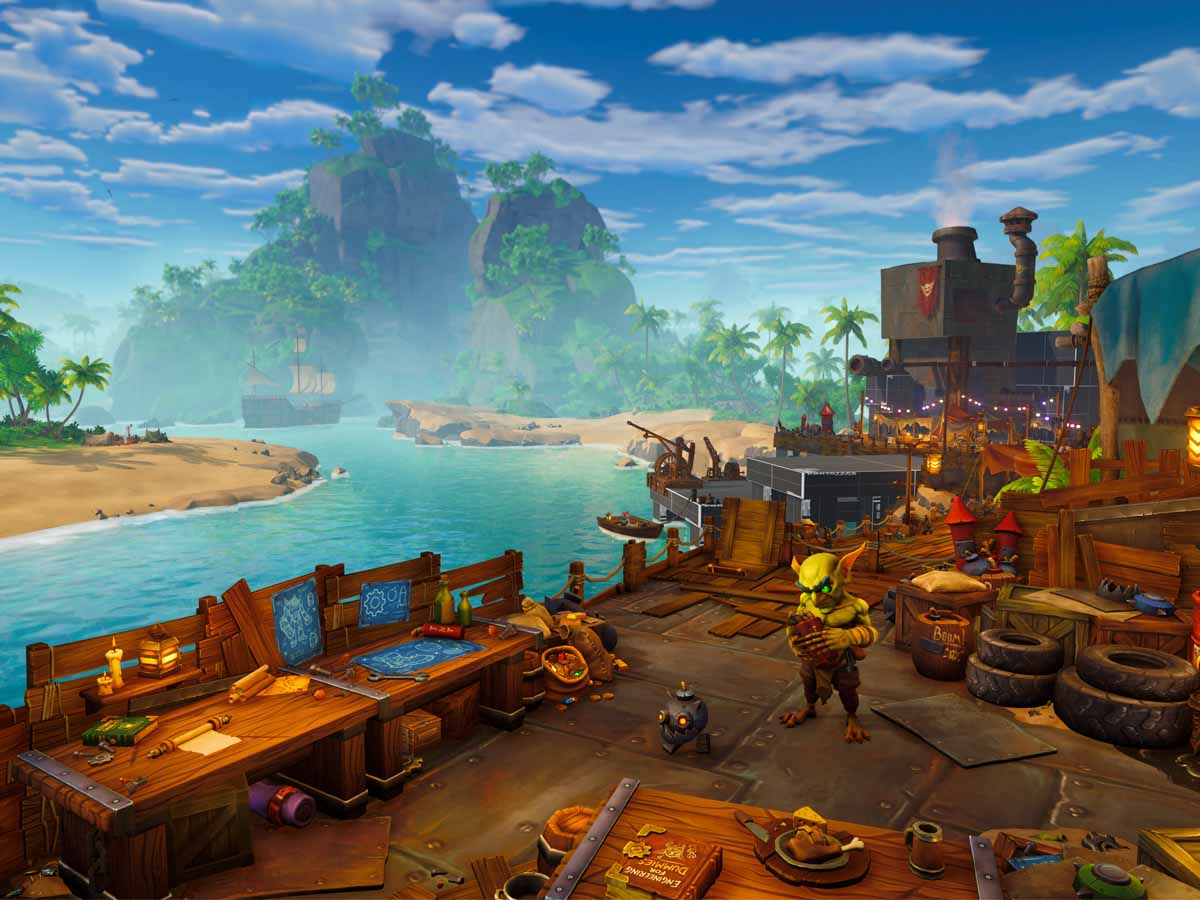 Cogwater Cove, work in progress