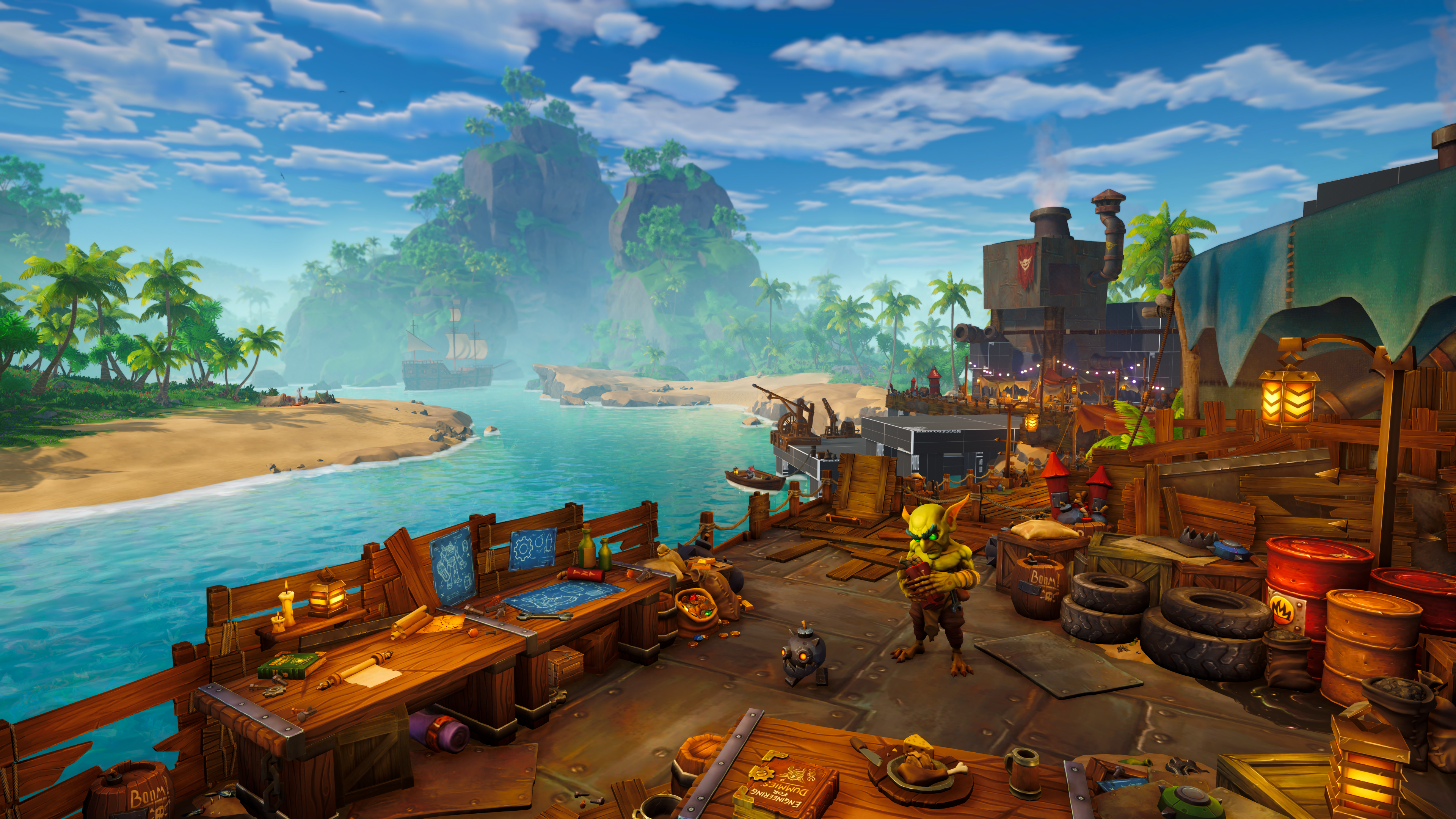 Cogwater Cove, work in progress